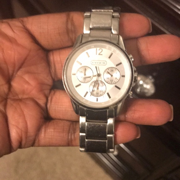 Coach Silver Watch - Picture 1 of 3